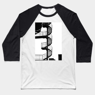 Fire Escape Baseball T-Shirt